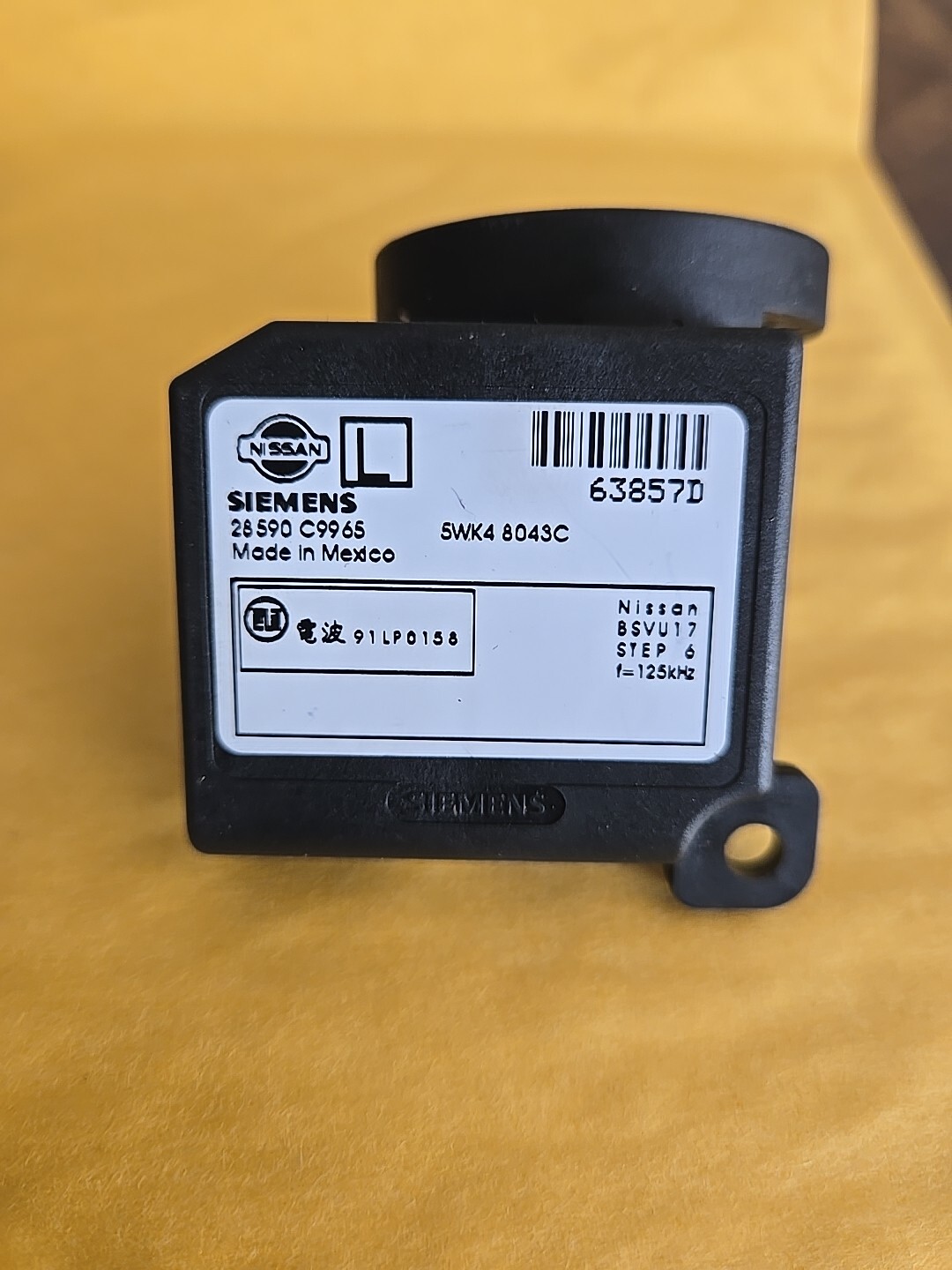 2003 2004 03 04 Nissan 350Z mmobilizer module Oem Part# 28590C9965 2003 2004 03 04 Nissan 350Z mmobilizer module Oem Part# 28590C9965