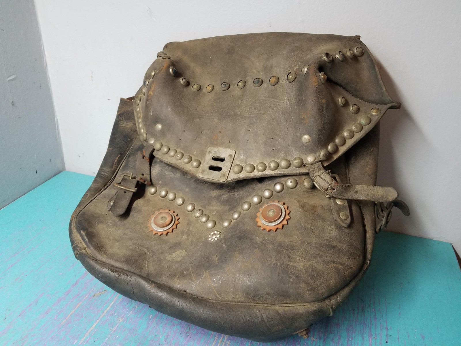 Knucklehead Saddlebag oem Harley Davidson 1937 1938 1939 1940 Flathead Knucklehead Saddlebag oem Harley Davidson 1937 1938 1939 1940 Flathead