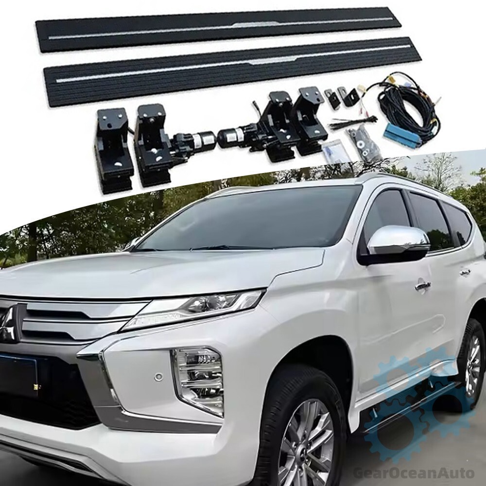 2PC Power Side Step Electric Nerf Bars Fit For Mitsubishi Pajero Sport 2015-2024 2PC Power Side Step Electric Nerf Bars Fit For Mitsubishi Pajero Sport 2015-2024