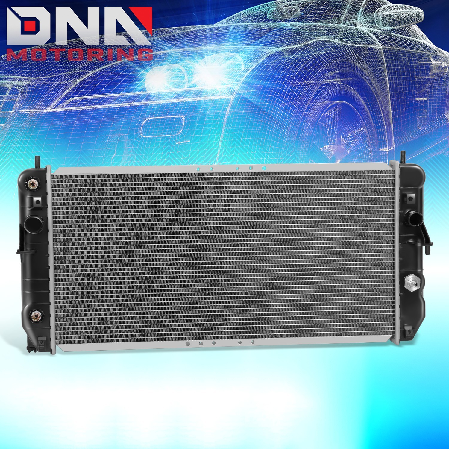 For 2000 Cadillac Deville OE Style Full Aluminum Core Cooling Radiator DPI 2352
