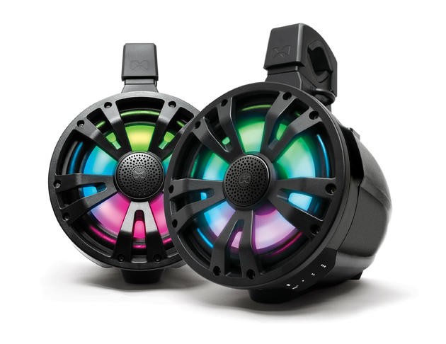 ECOXGEAR ExtremeTower TA8 Speakers Amplified/Passive Tower Speakers Black