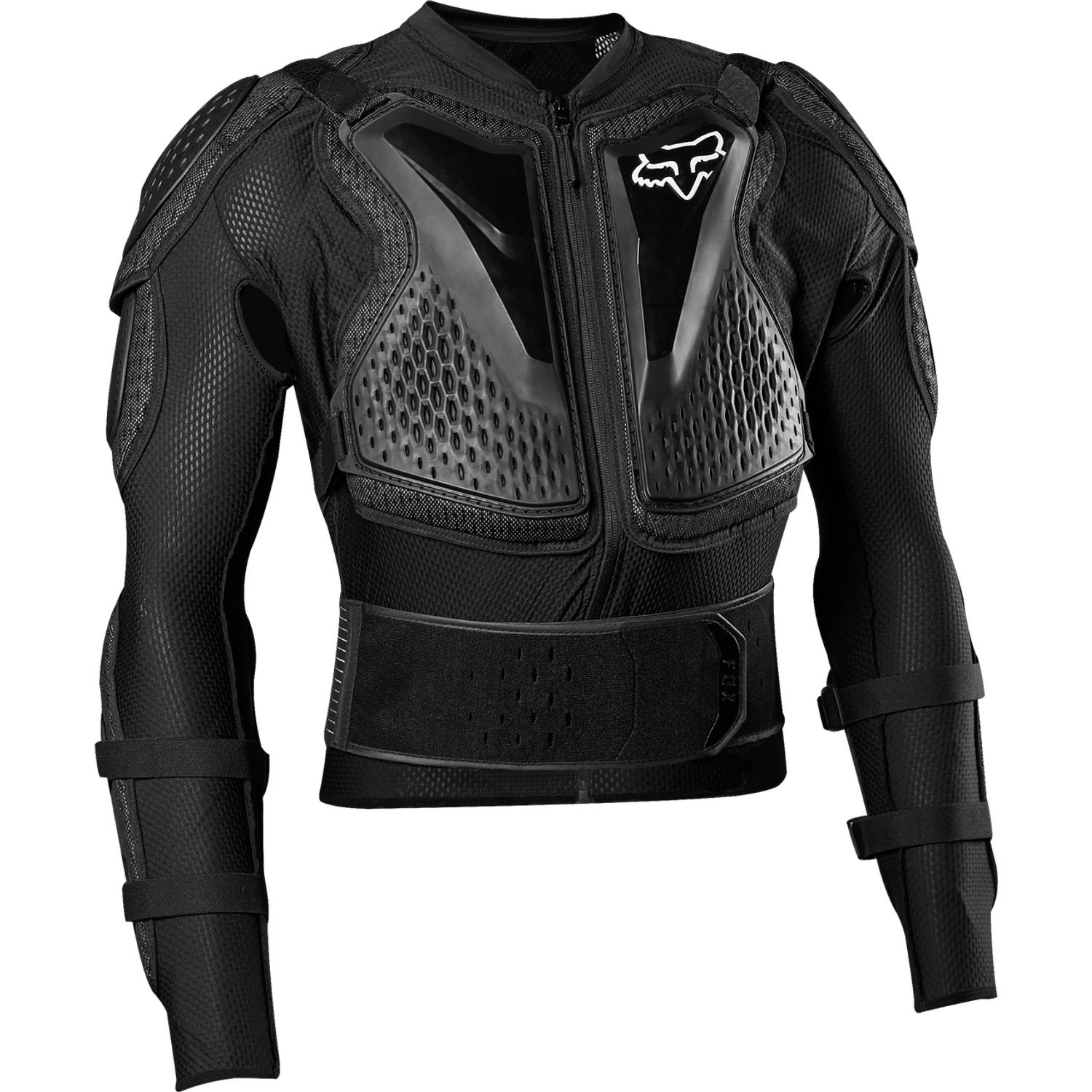 Titan Black Protective Utility Motorcycle Jacket size large