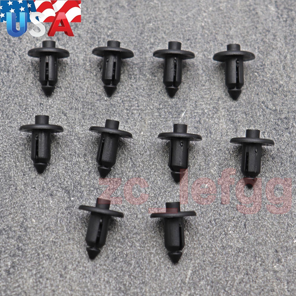 10Pcs Tailgate Molding Rivet Clips N807673-S for Ford F150 F250 US