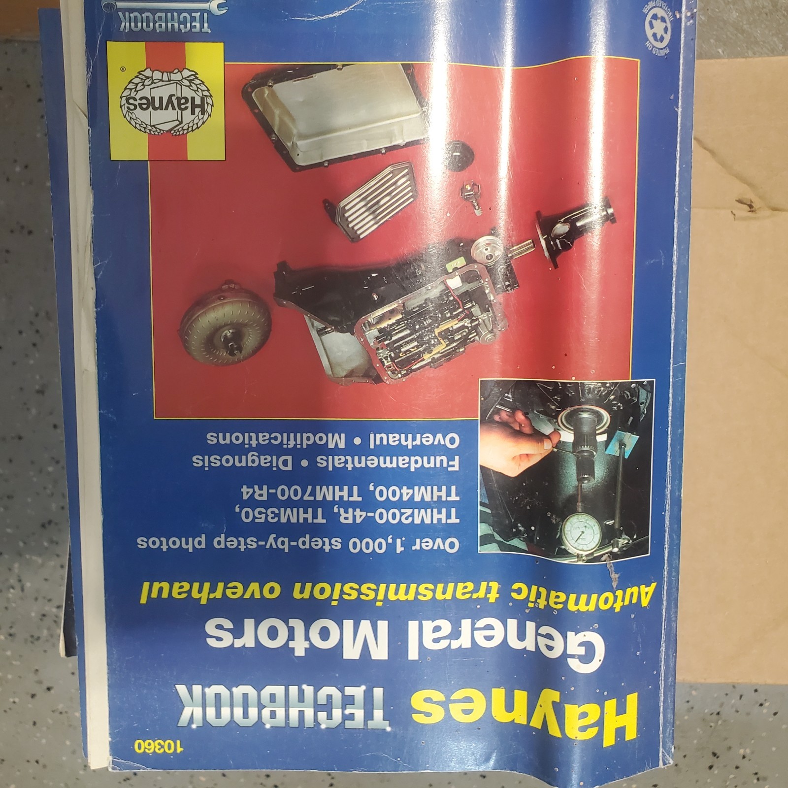 Transmission repair manuals