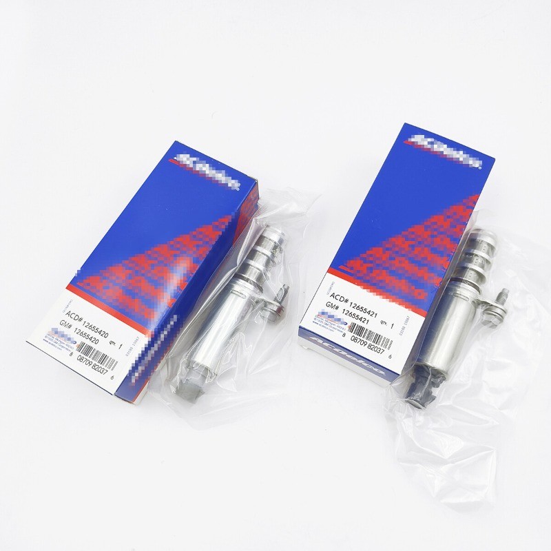 2pcs OEM 12655420 &12655421 Intake/Exhaust ​Valve Timing VVT Solenoid for Chevy