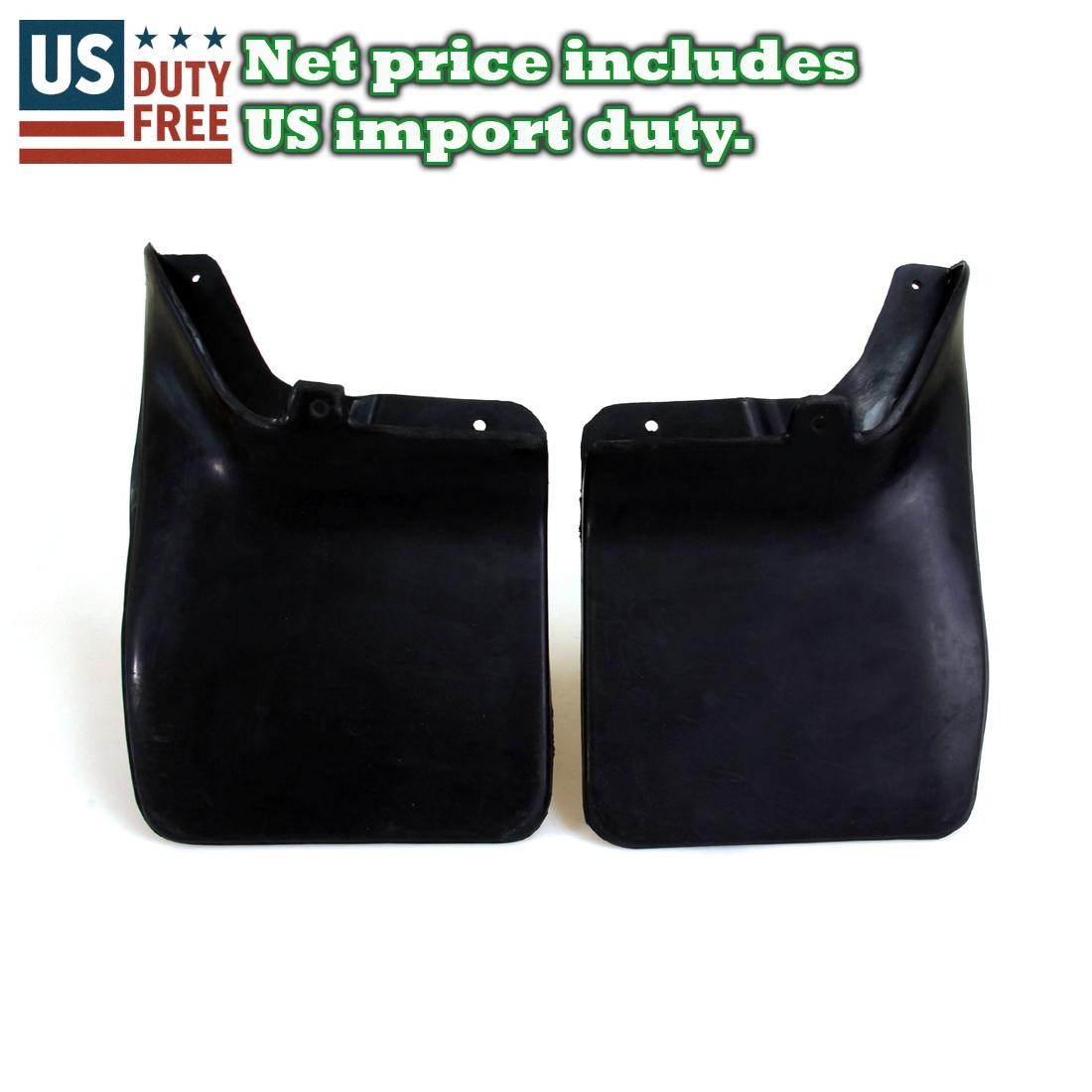 FIT 1997-04 NISSAN NAVARA D22 FRONTIER PICKUP TRUCK REAR PAIR MUD GUARD FLAP NEW