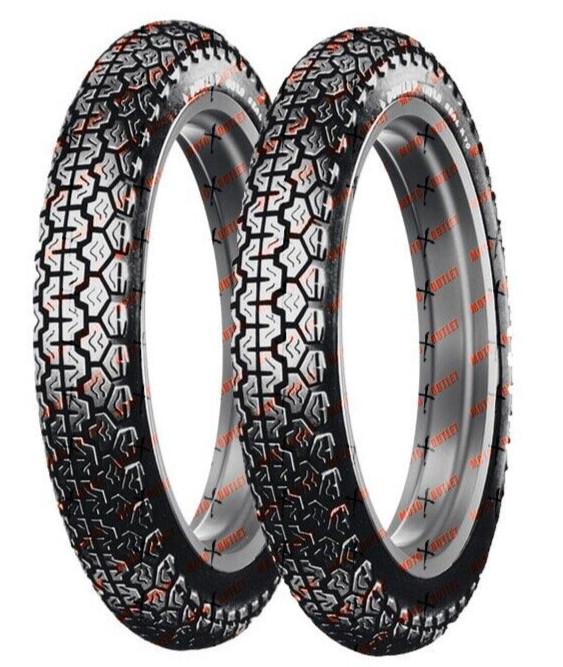 Dunlop K70 3.25-19 4.00-18 Front Rear Tire Set Motorcyle Tires Vintage Dunlop K70 3.25-19 4.00-18 Front Rear Tire Set Motorcyle Tires Vintage