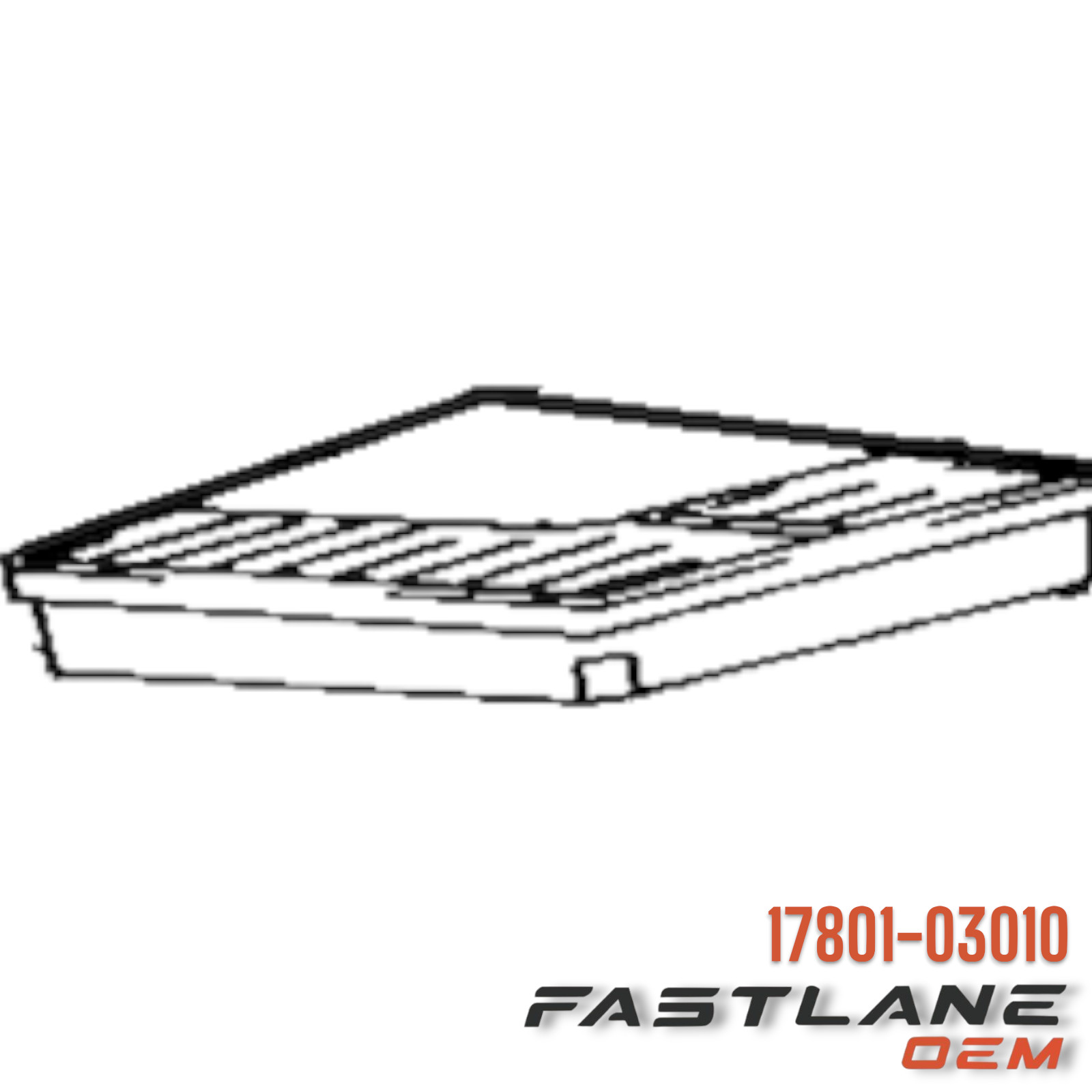 1992-2004 TOYOTA GENUINE CLEANER FILTER NEW OEM 17801-03010 1992-2004 TOYOTA GENUINE CLEANER FILTER NEW OEM 17801-03010