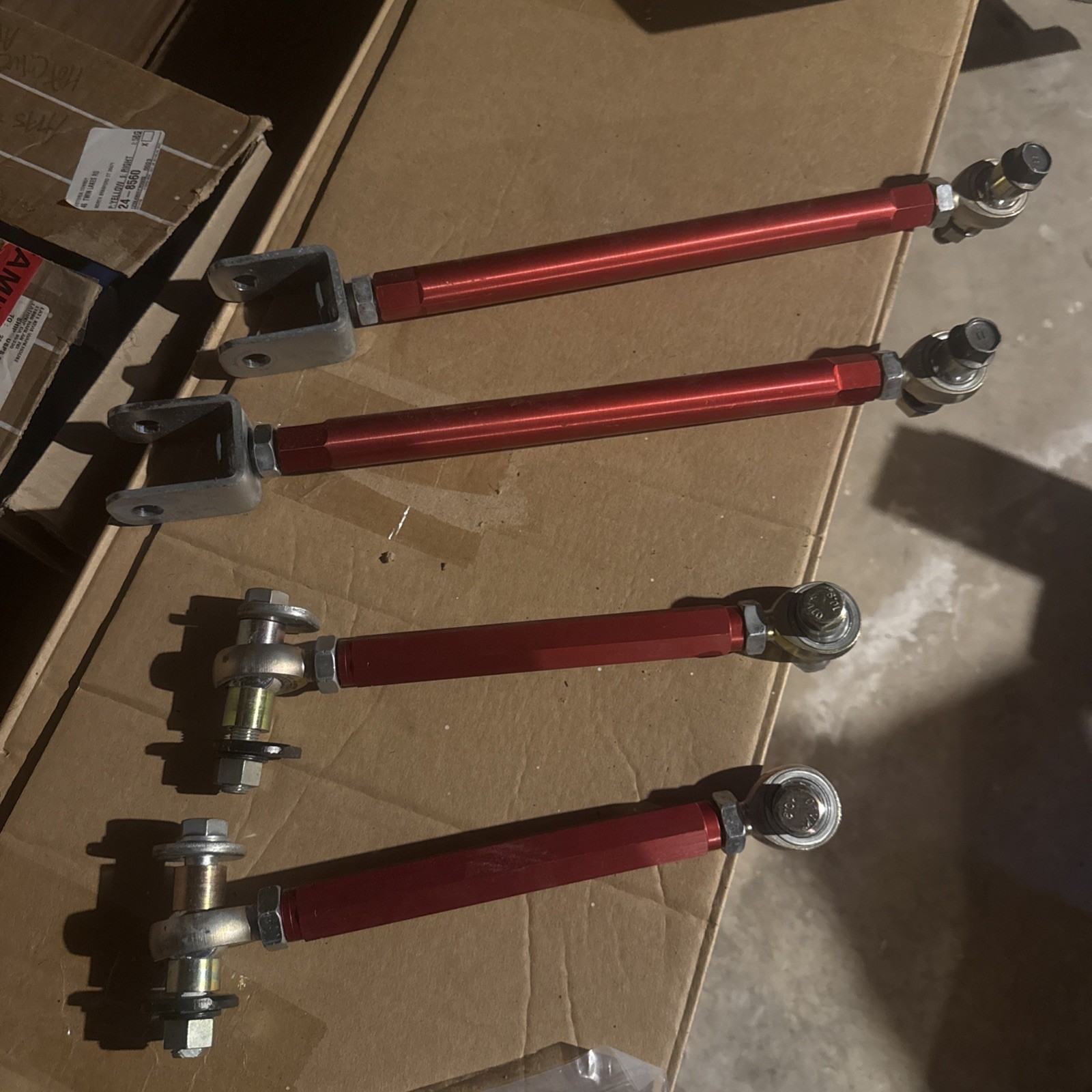 For Lexus IS250 IS350 14-26 XE30 Godspeed Adjustable Traction Arms Kit Spherical