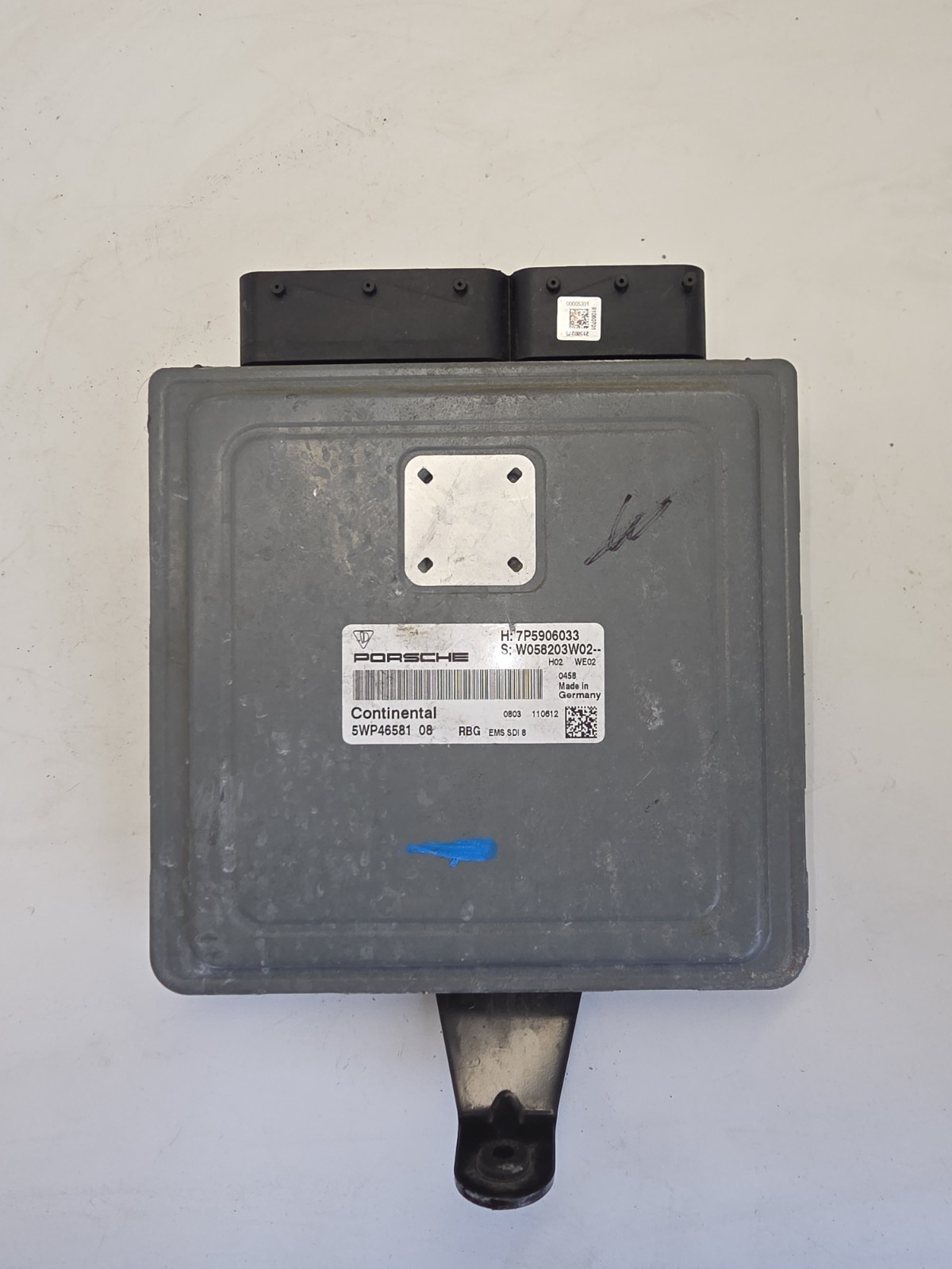 11-14 Porsche Cayenne S 958 4.8L Engine Control Module ECU 7P5906033 OEM