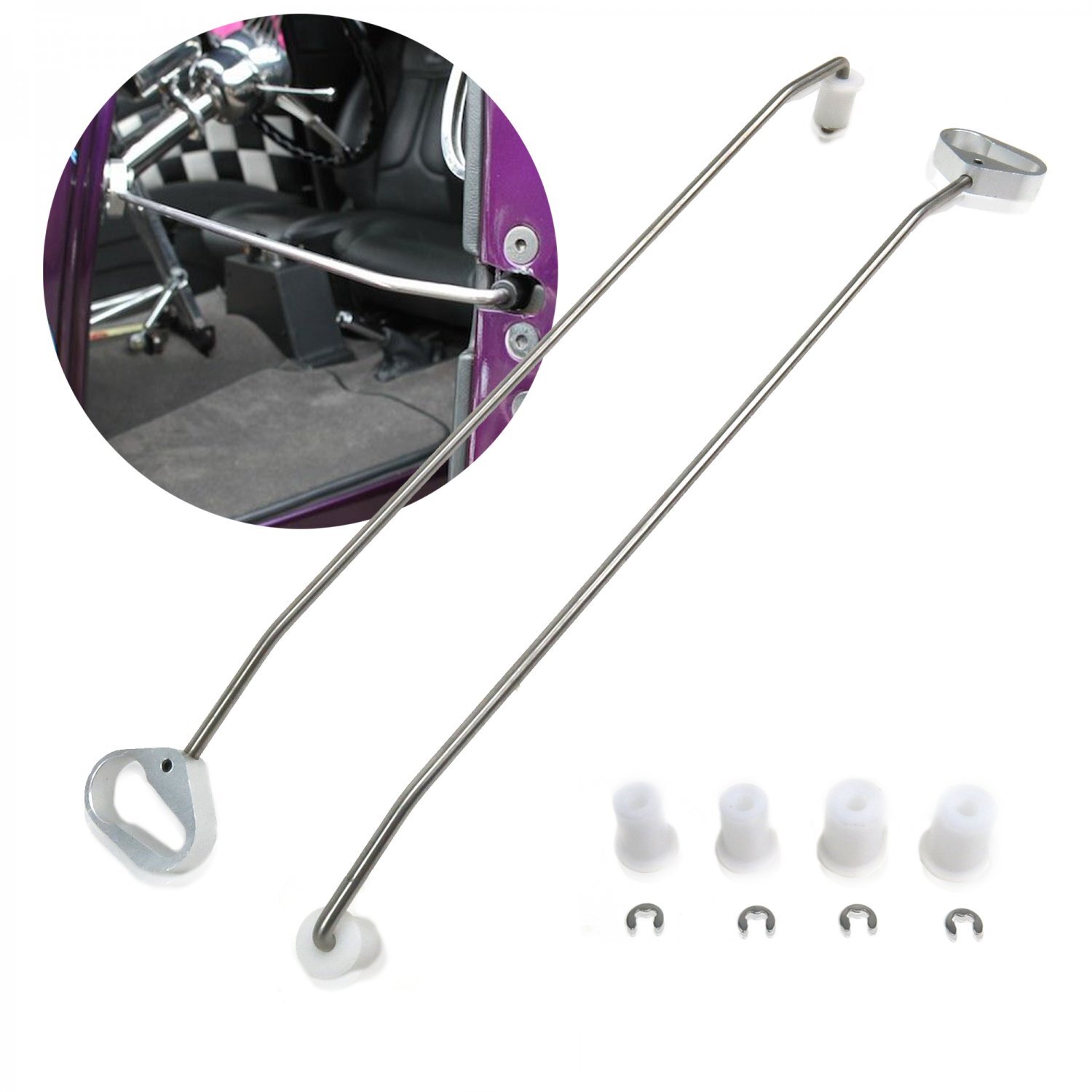 Bear Claw Door Prop Kit (Pair) AutoLoc AUTBCPROP street custom rat truck muscle