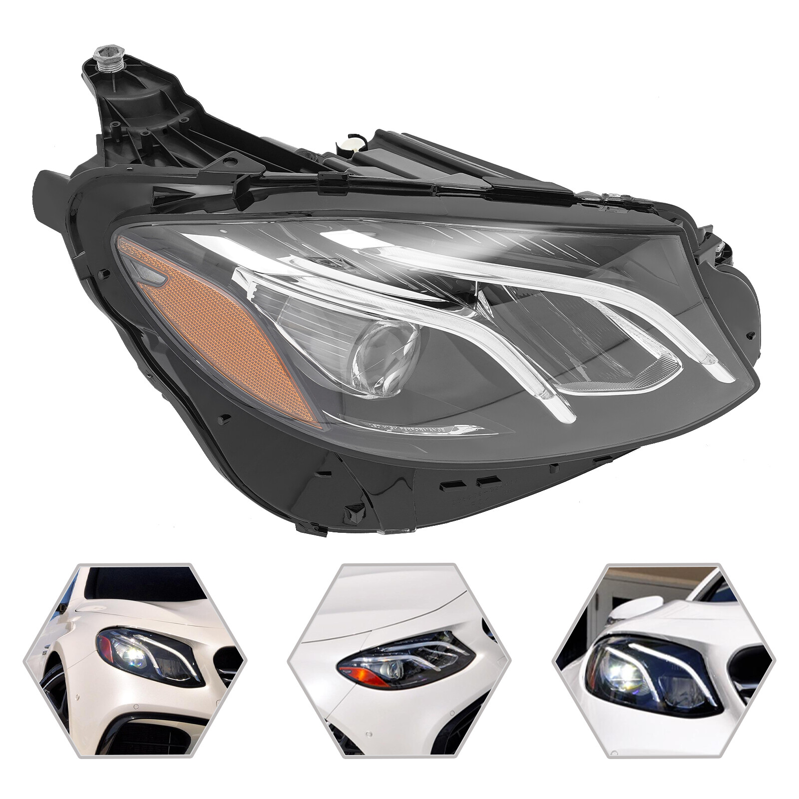 For 2017-2020 Mercedes-Benz E-Class E300 W213 LED Headlight Right Passenger Side