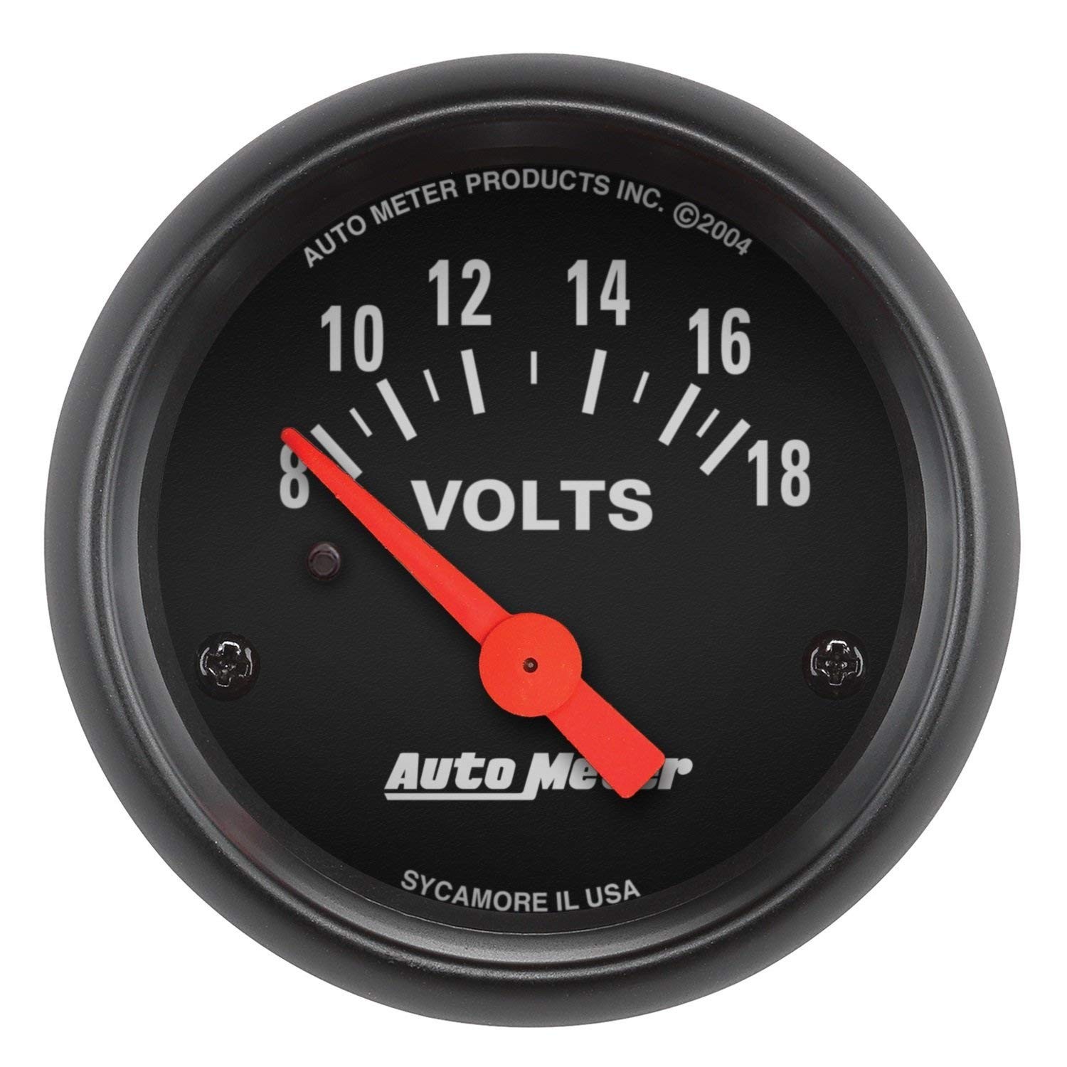 Auto Meter 2645 Z-Series Voltmeter Gauge, 2-1/16
