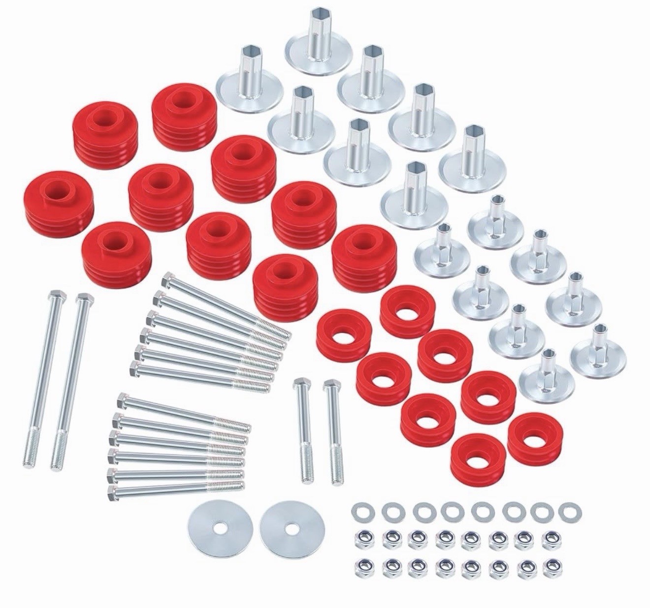 KF04058BK Body Cab Mount Bushings Kit for 1999-2007 Ford F250 F350 Super Duty KF04058BK Body Cab Mount Bushings Kit for 1999-2007 Ford F250 F350 Super Duty