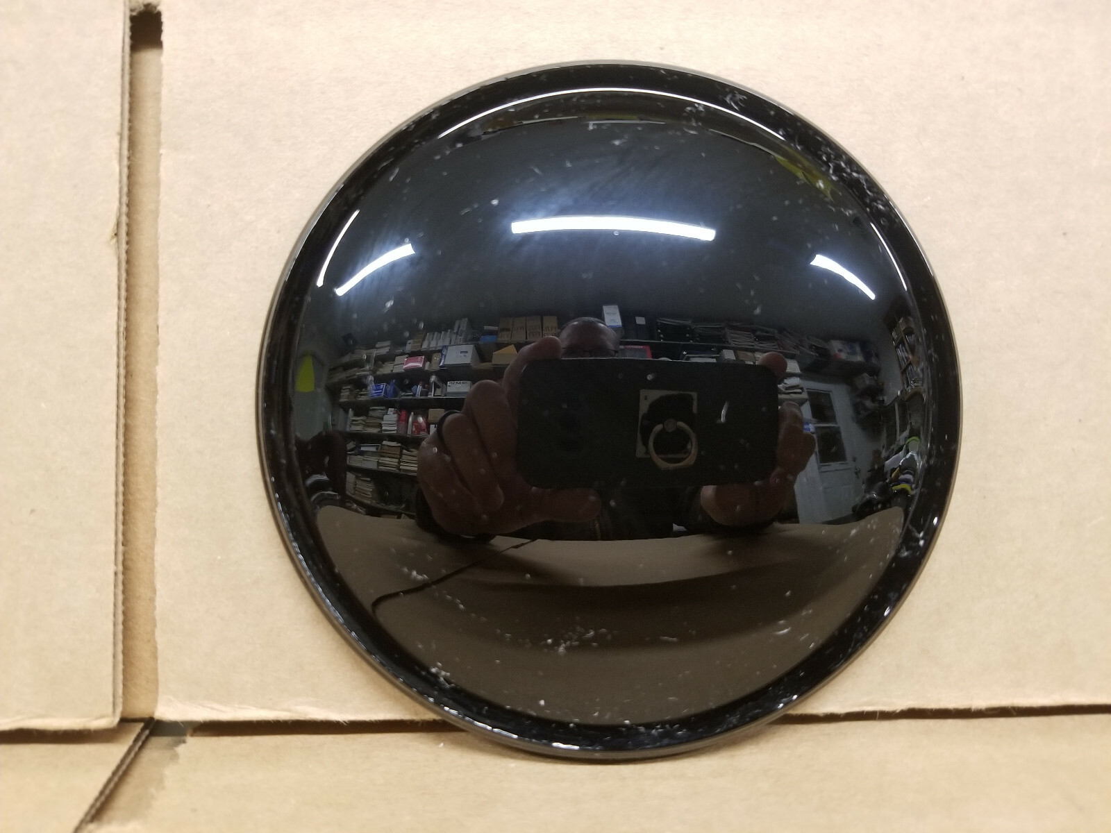 Infrared Headlight Lens 4 3/8 Diameter Convex NOS Infrared Headlight Lens 4 3/8 Diameter Convex NOS