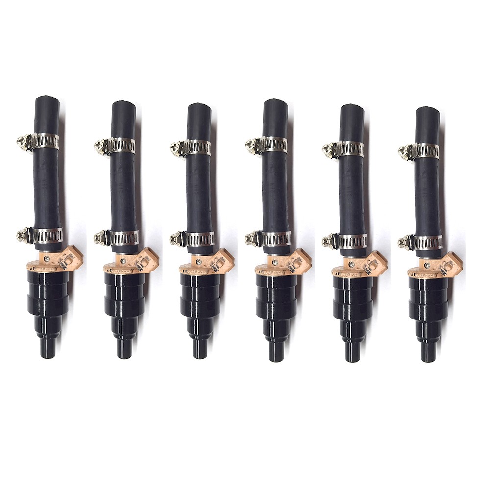 SET 6 Flow Matched Fuel Injectors for Datsun 280ZX 2.8L Naturally Aspirated SET 6 Flow Matched Fuel Injectors for Datsun 280ZX 2.8L Naturally Aspirated