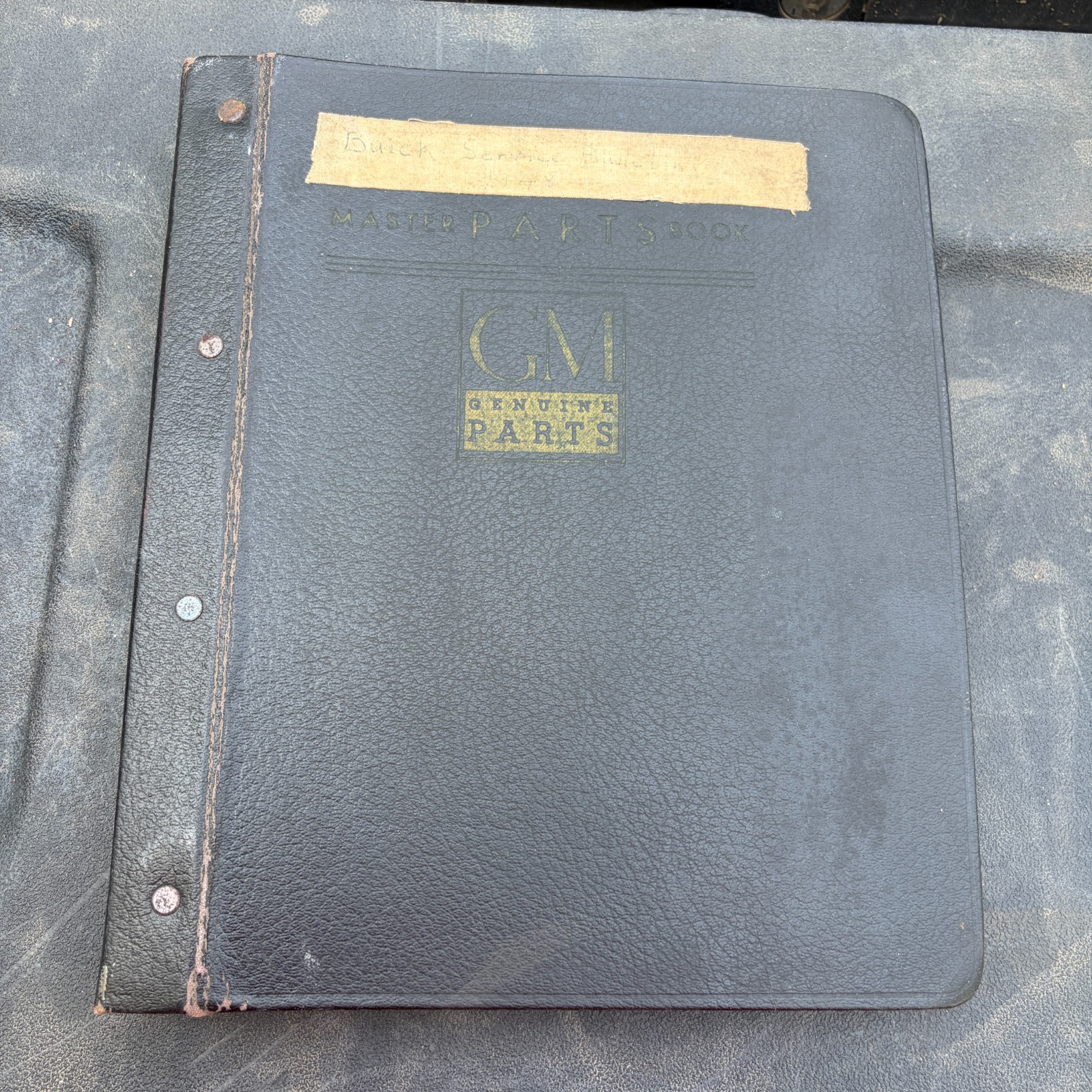 VINTAGE 1948 Buick Product Service Bulletins Dealer Binder