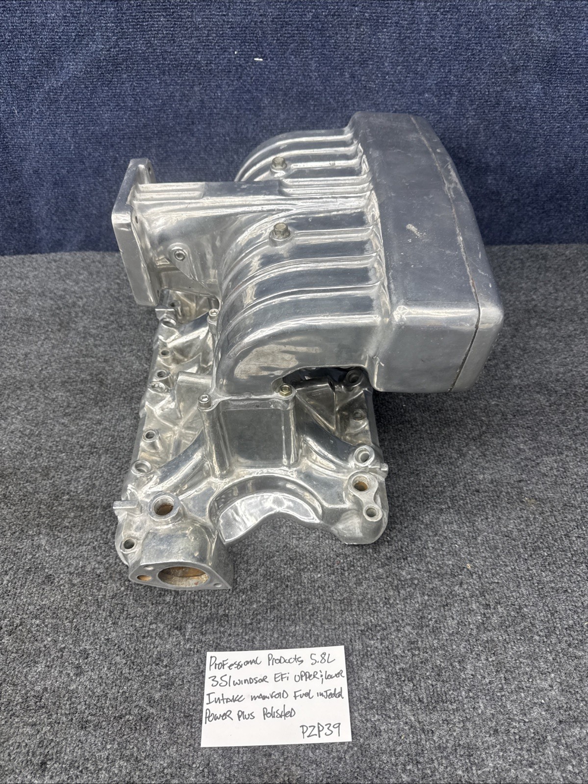 Professional Products 5.8L 351 Windsor Upper & Lower Intake Manifold EFI Mustang Professional Products 5.8L 351 Windsor Upper & Lower Intake Manifold EFI Mustang