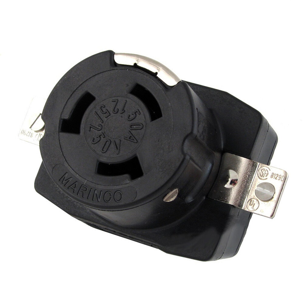 Marinco 6369CR 125/250V 50Amp Wire Dockside Receptacle Marinco 6369CR 125/250V 50Amp Wire Dockside Receptacle