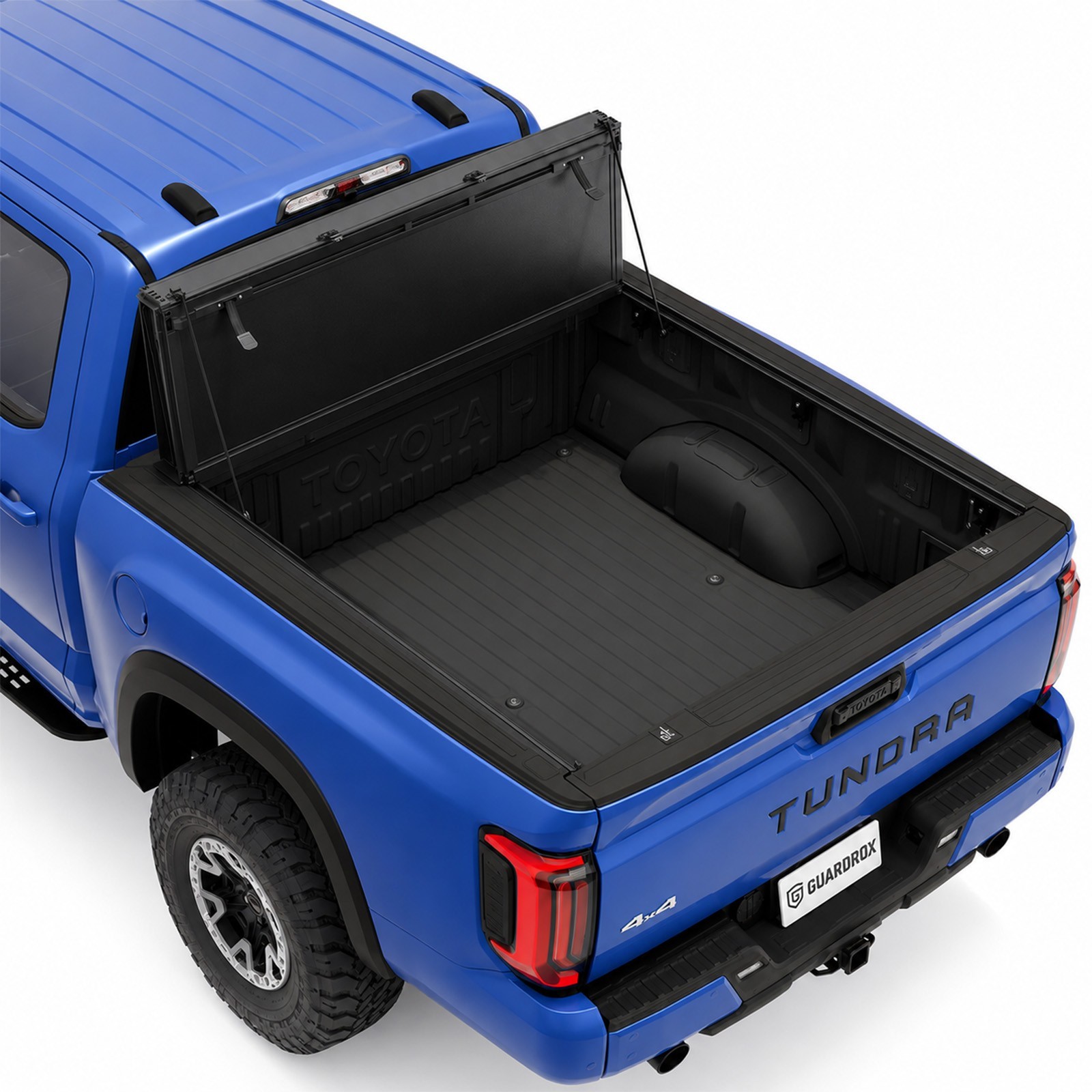 6.5ft Low Profile Flip‑Up Tonneau Cover for 07‑21 Toyota Tundra Secure Rugged