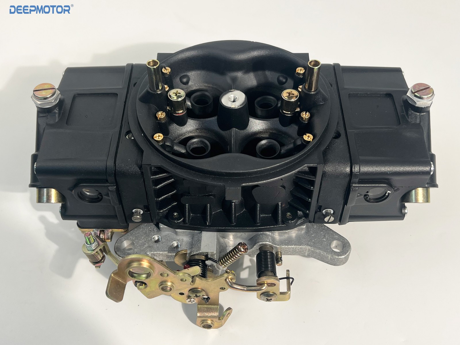 Deepmotor Aluminum 850 CFM Carburetor Double Pumper Mechanical Secondary 4150