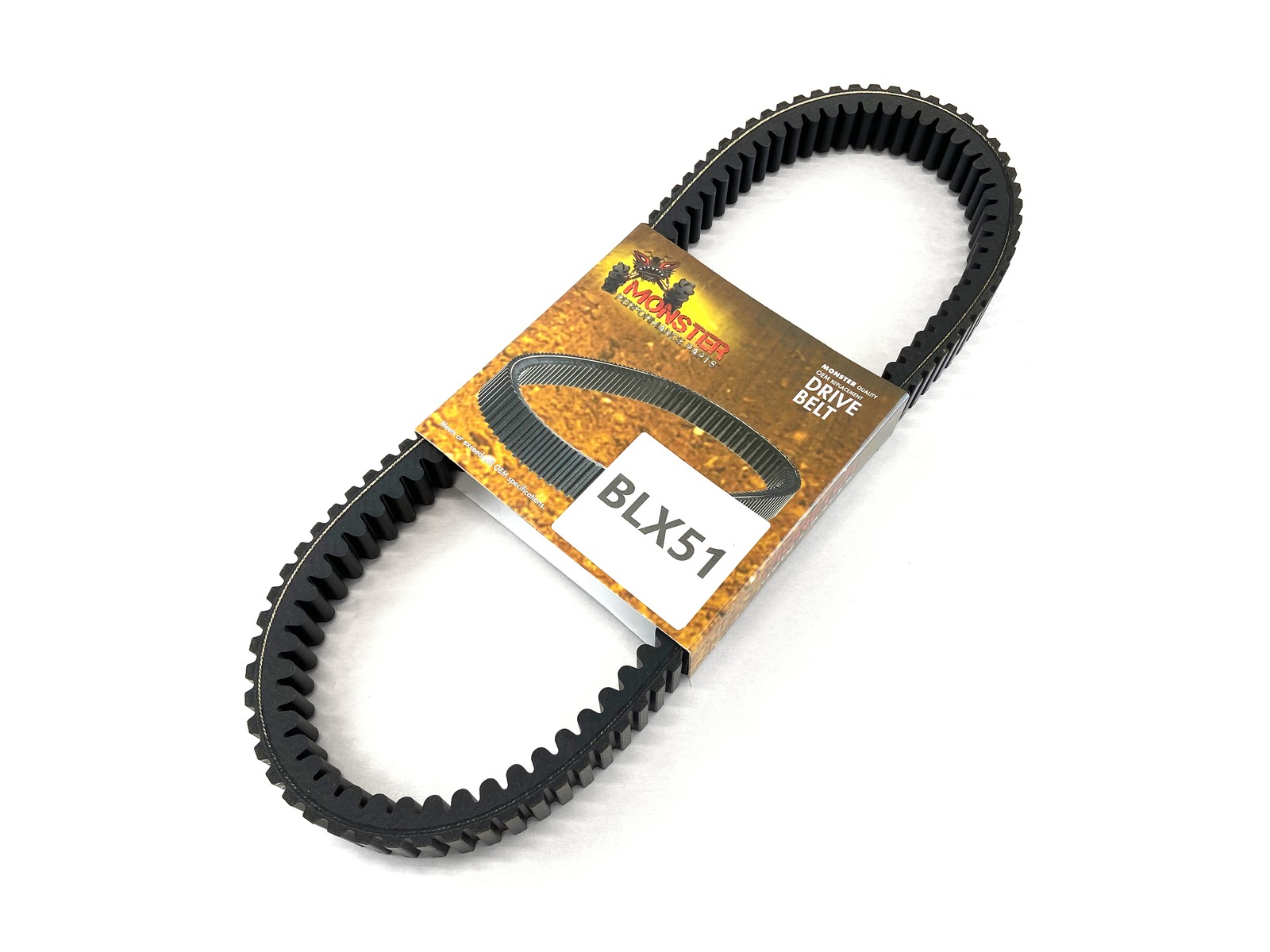 Monster Drive Belt for Polaris 3211218, Heavy Duty, Guaranteed Fit, Aramid