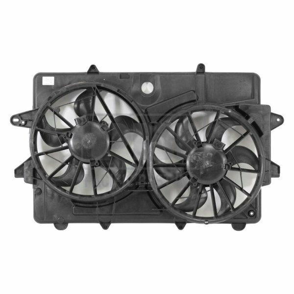A/C Condenser Fan for 1999 - 2001 Acura TL, Includes Motor, Blade, Shroud; OEM