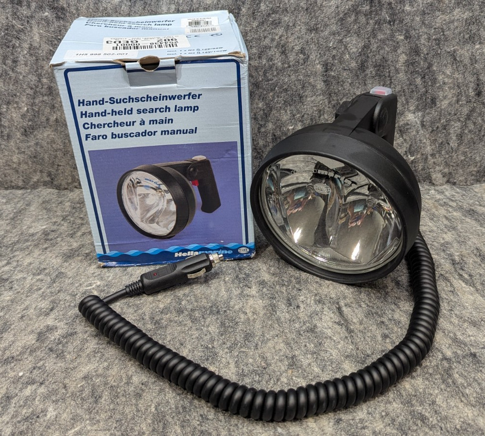 Hella Marine Hand Held Searchlight Halogen 12V Lamp 1H3 998-502-001 🔥New🔥