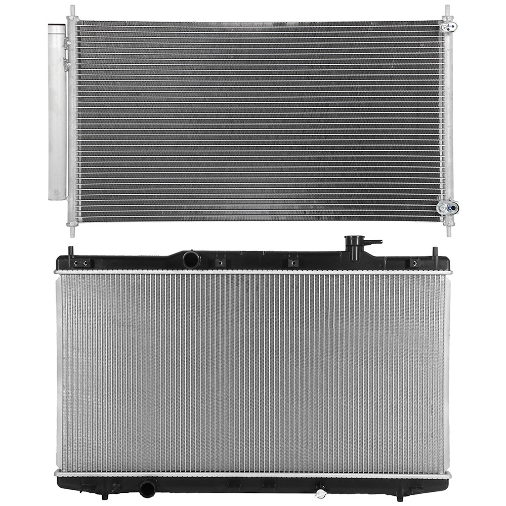 Radiator & AC Condenser Cooling Kit For 2013-2017 Honda Accord 2.4L L4 3.5L V6