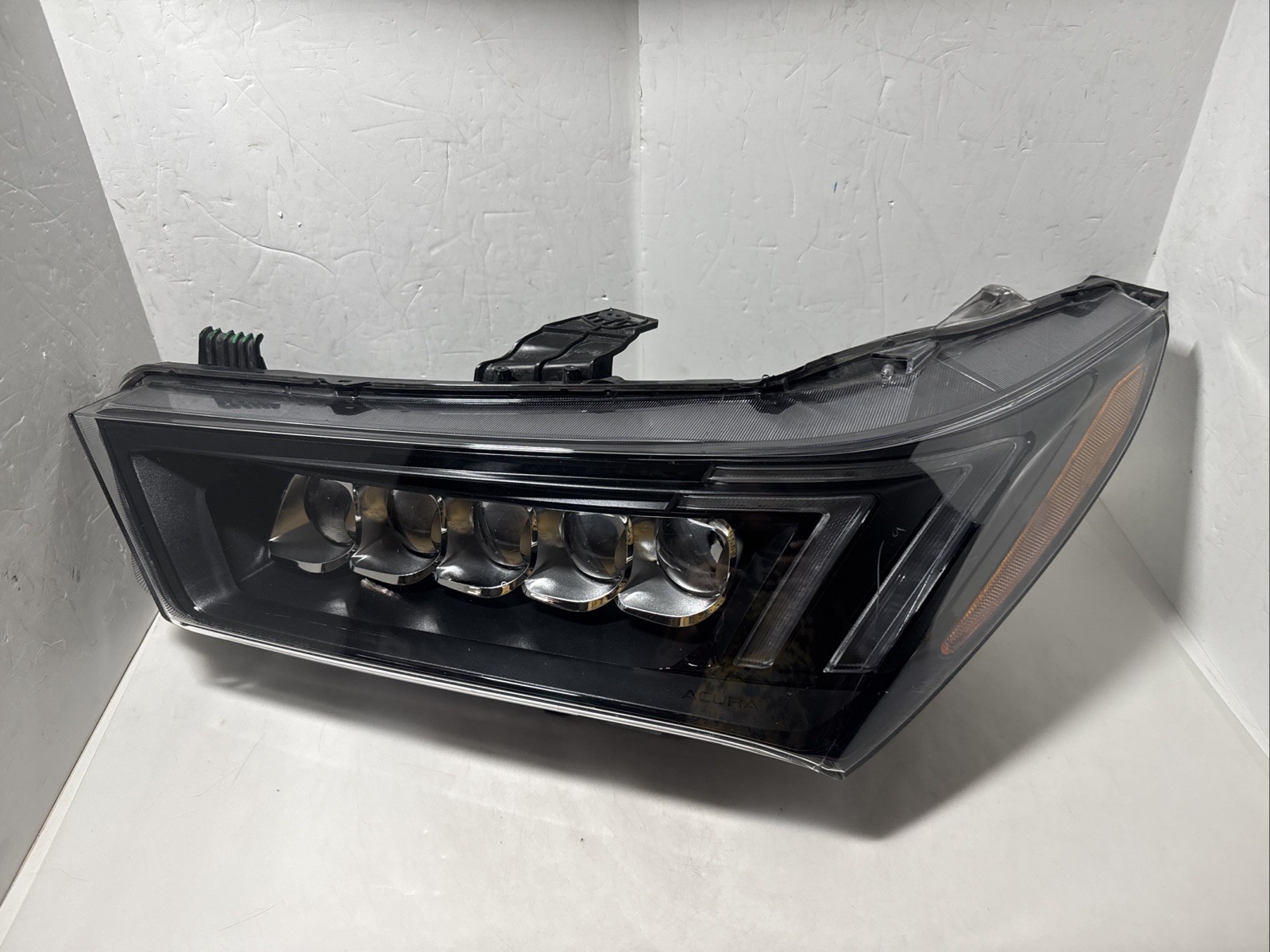 Acura MDX w/ASPEC 2017-2020 LH Drivers Black Bezel LED Headlight 33150-TZ5-A91