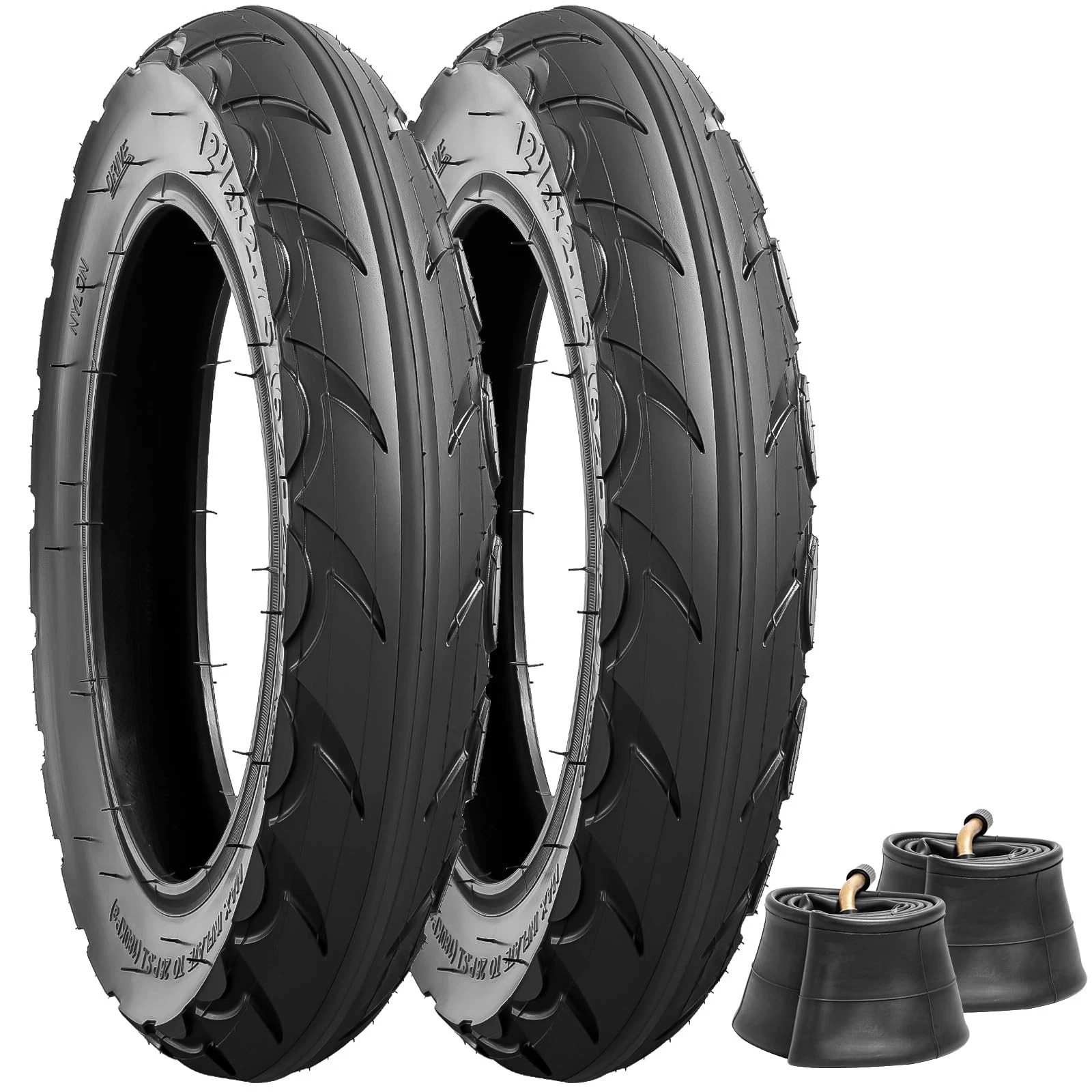12.5x2.75 Replacement Tire and Inner Tube, 12 1/2 x 2.75 Dirt 12.5/2.75R12 