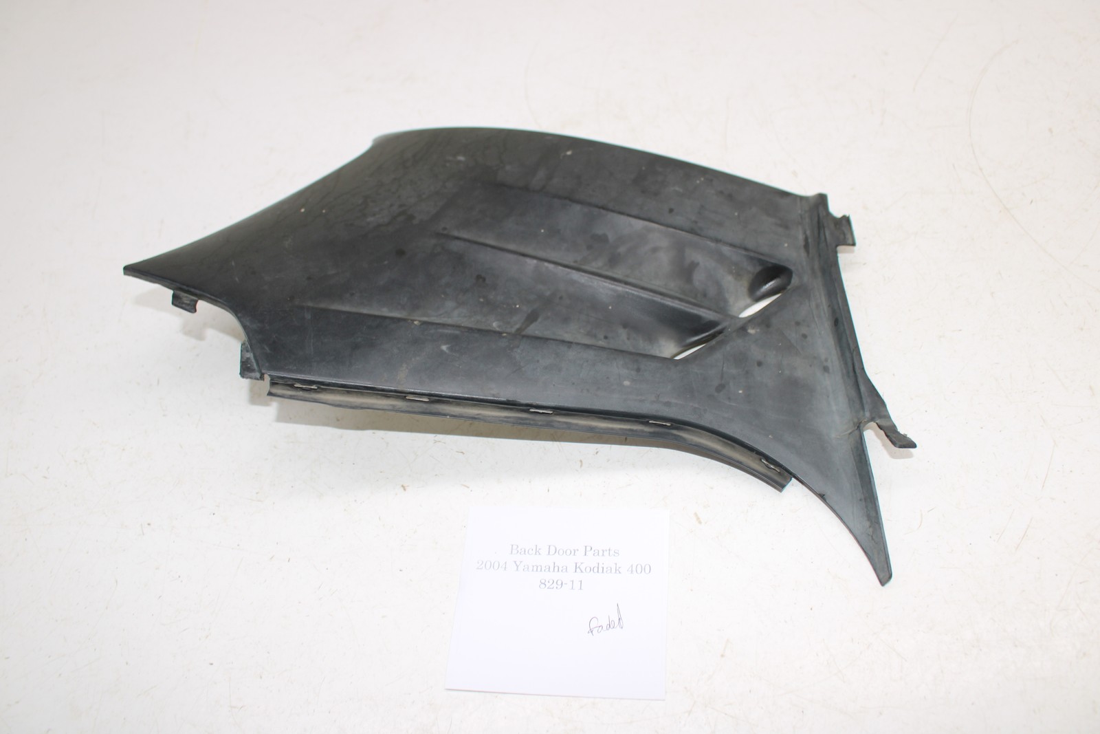2001 Yamaha Kodiak 400 Yfm4fas 4x4 Right Side Engine Panel Cover Trim Cowl