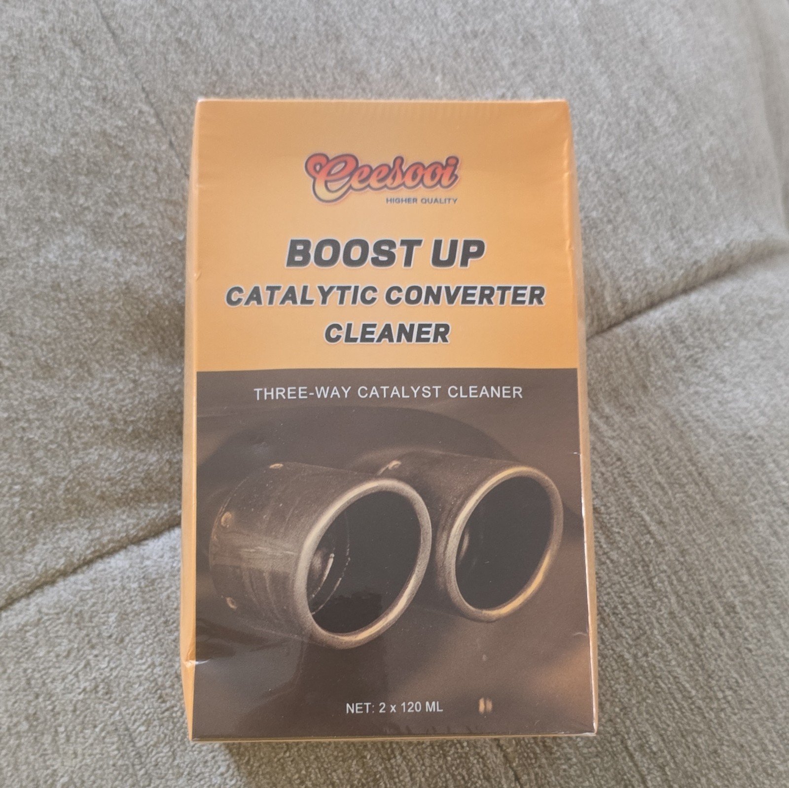 2PCS Boost Up Vehicle Engine Catalytic Converter Cleaner Cleaning Multipurpose