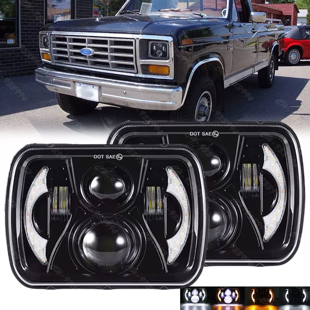 Pair For Ford F-150 1981 1982 1983 1984 7x6 5x7\