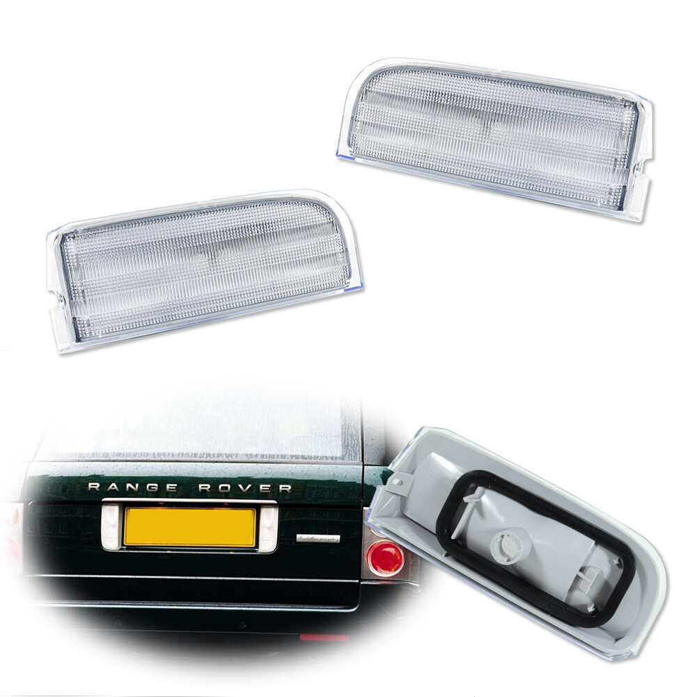 2PCS Tailgate Reverse Backup Lamp Clear Lens For Range Rover L322 2003 2004-2012