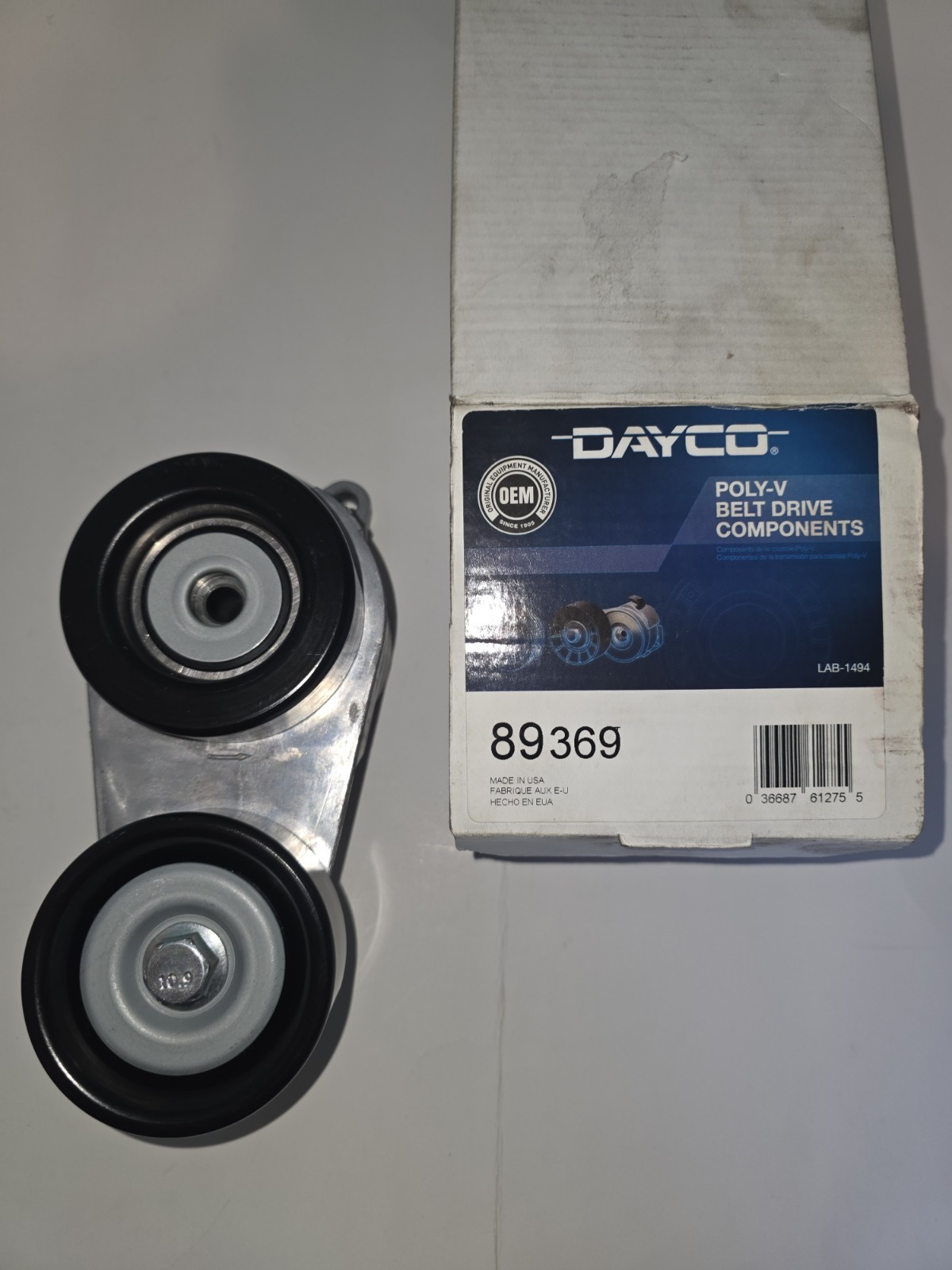 Dayco 89369 Automatic Belt Tensioner fits select 03-17 Honda, 03-13 Acura, New Dayco 89369 Automatic Belt Tensioner fits select 03-17 Honda, 03-13 Acura, New