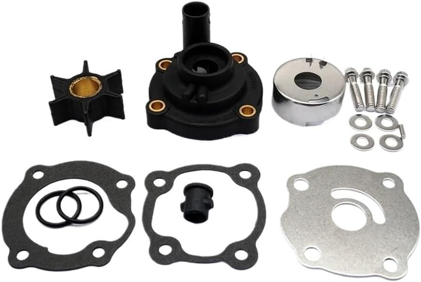 Johnson Evinrude 25 35 HP Water Pump Impeller Kit with Housing Replace 389611