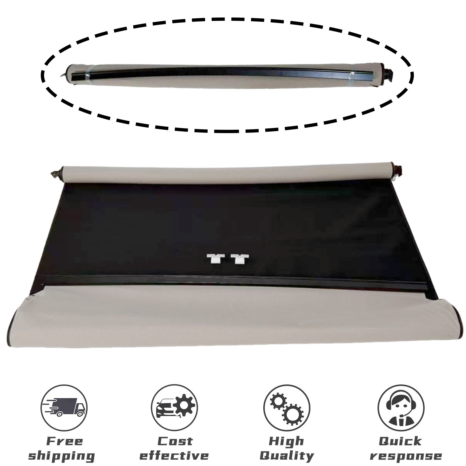 1x Car Sunroof Shade Curtain Cover Fit For 2015-2019 Buick Envision 84484493 US