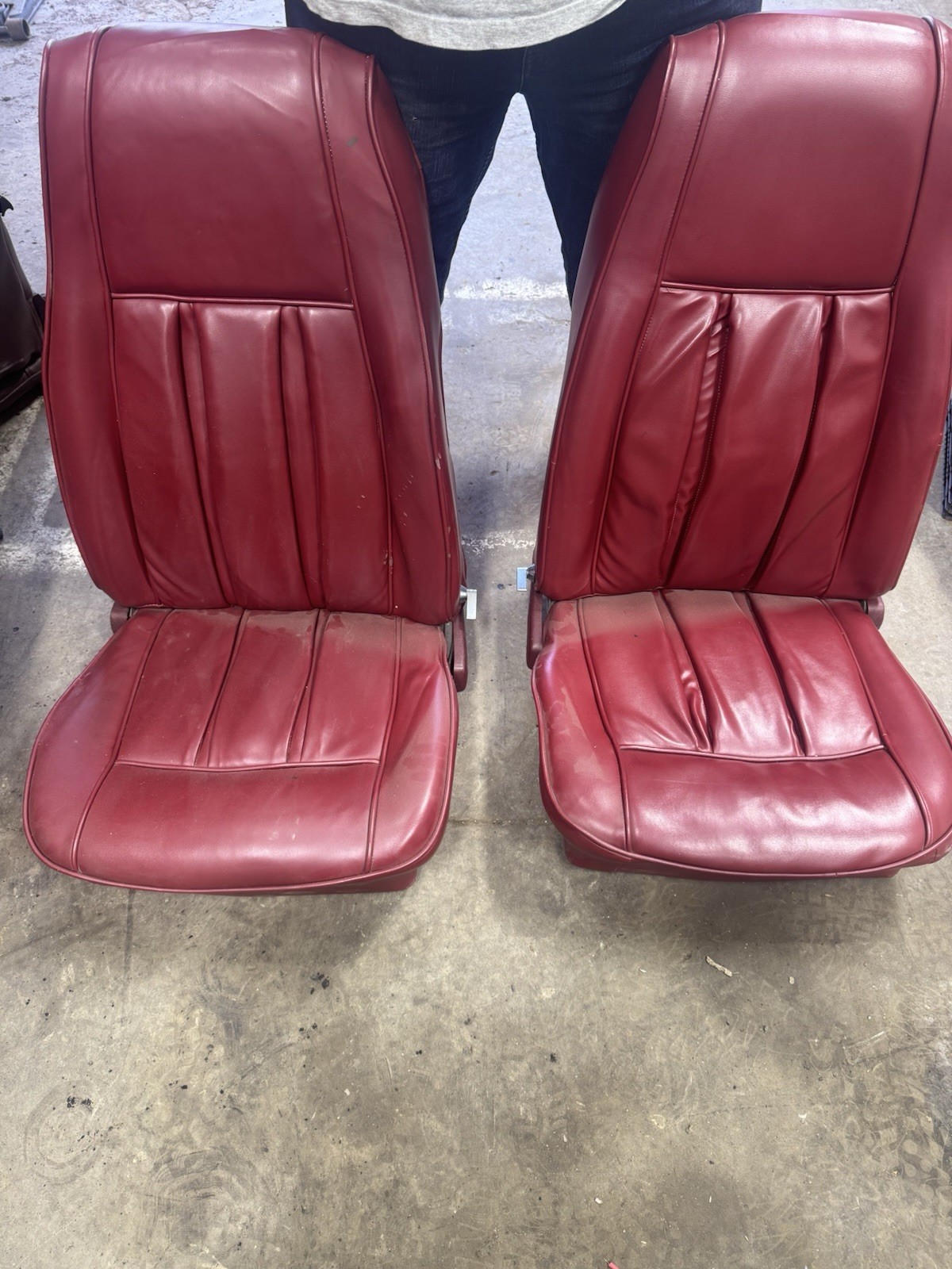 LOCAL PICK UP ONLY Mercury Cougar Front Seats Fits 1968, 69, 70--Local Pick Up 