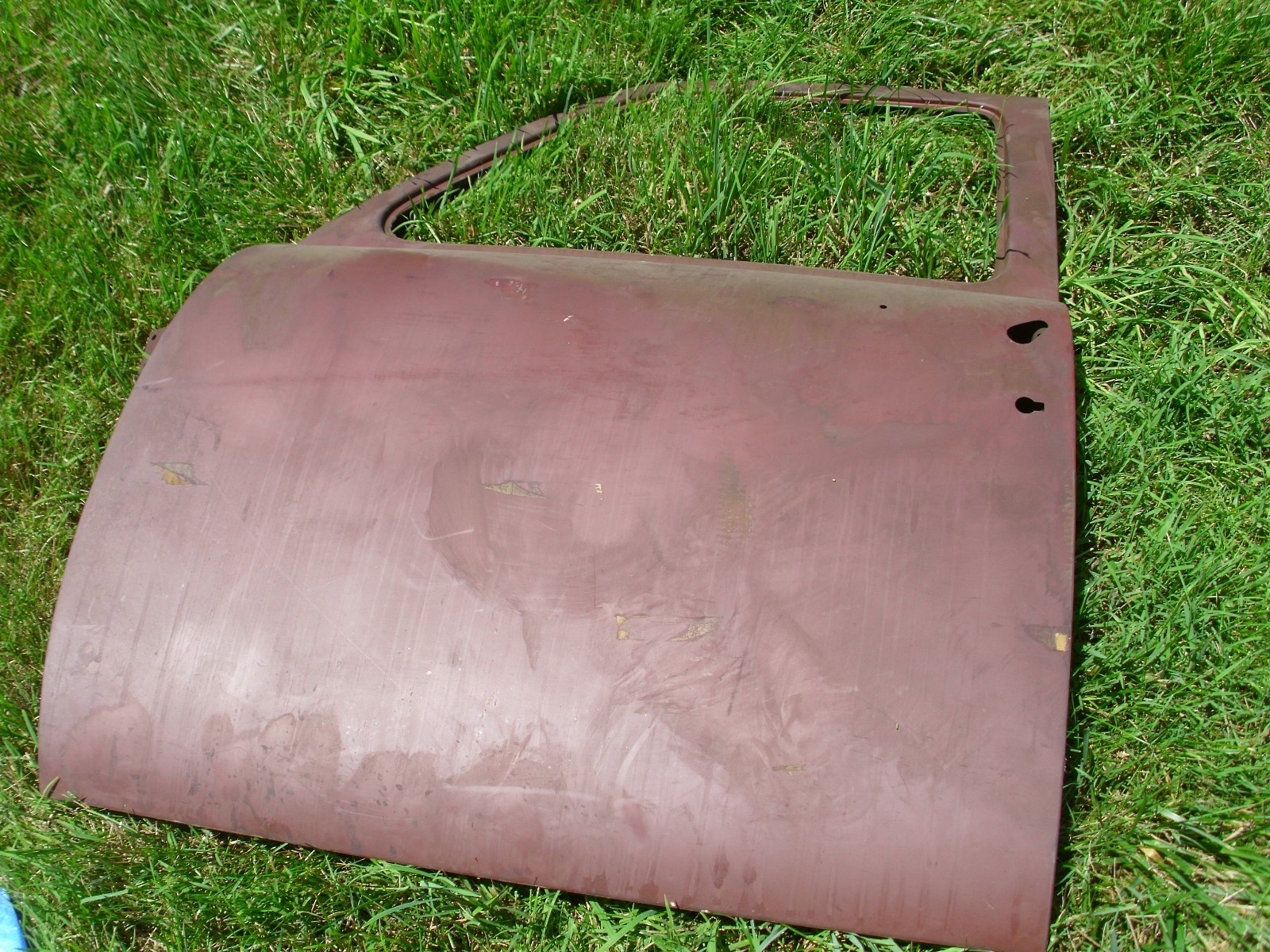 NOS 1950 1951 FORD FORDOR DRIVERS SIDE FRONT DOOR WITH HINGES NEW ORIGINAL NOS 1950 1951 FORD FORDOR DRIVERS SIDE FRONT DOOR WITH HINGES NEW ORIGINAL