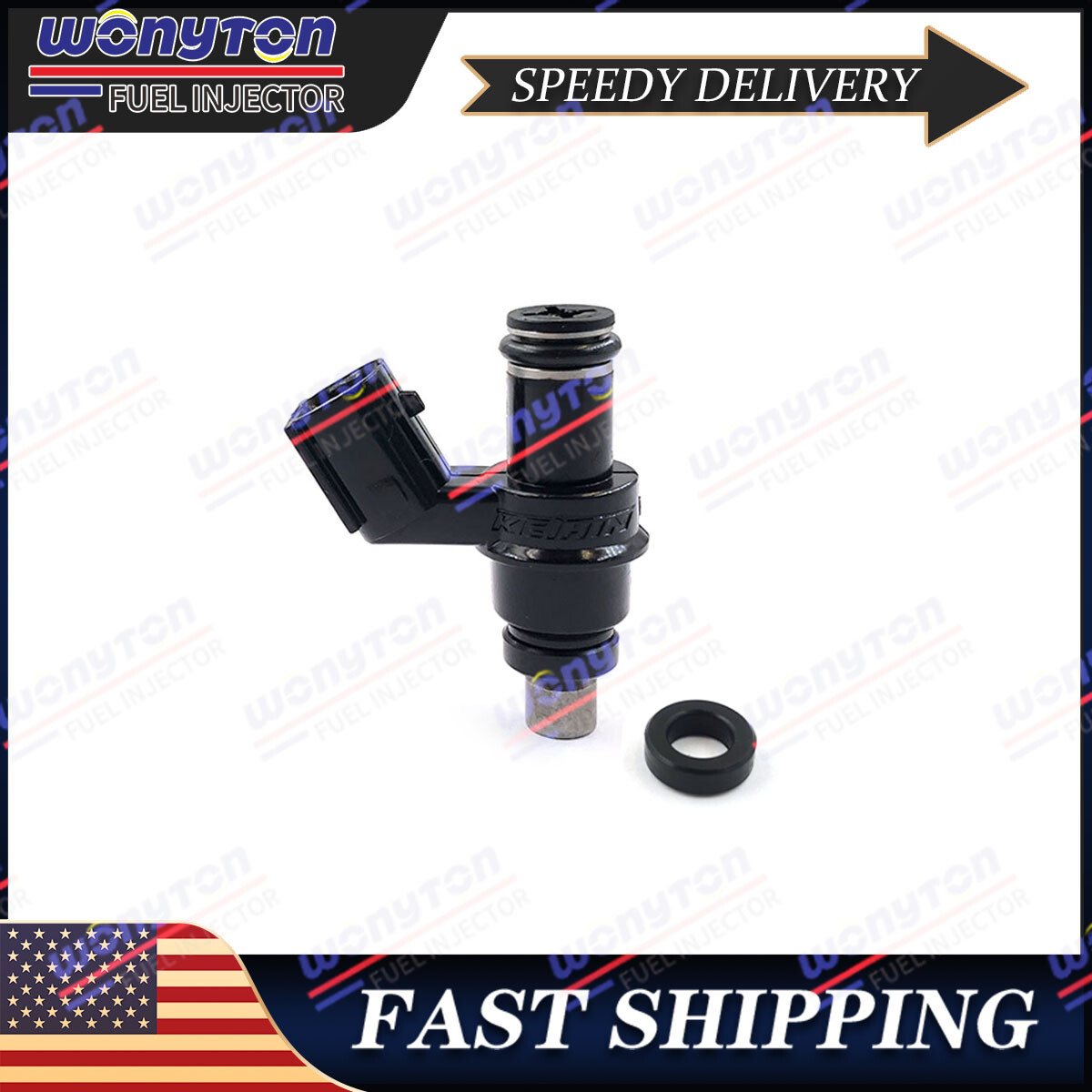 1x Genuine Fuel Injector For Kawasaki Motorcycle KLX250 KLX300