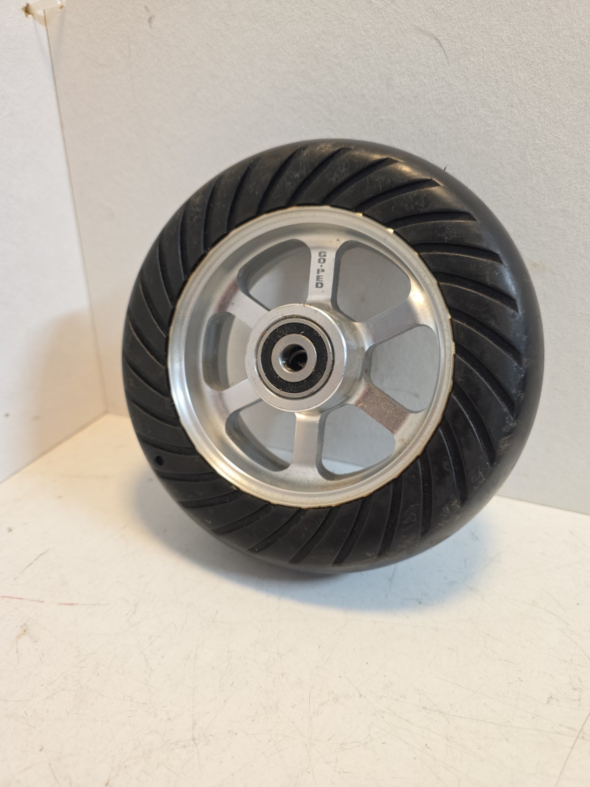 New NOS Go-Ped OEM Solid Rubber Tire Rim 6