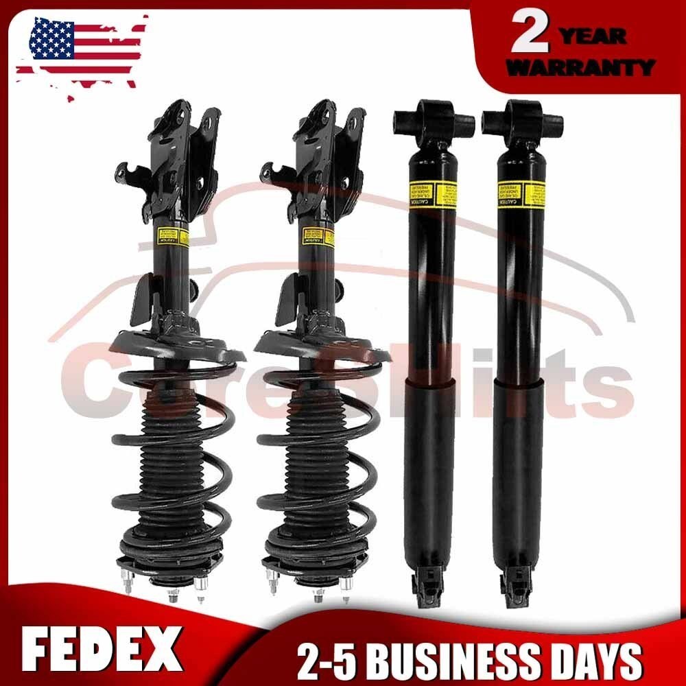 Front Rear w/ELECTRONIC Shock Absorber Assys For ACURA MDX ZDX 51606STXA59 10-13