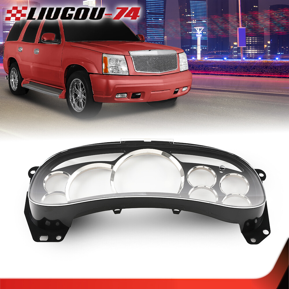 Lens Cover Bezel Fit for GM Gauge Clusters Silverado Sierra Tahoe Yukon 03-06