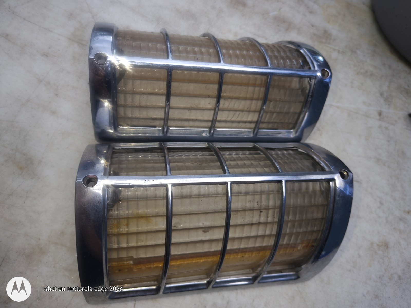 1971 CHEVROLET IMPALA CORNER LAMP BEZEL RH LH with lenses