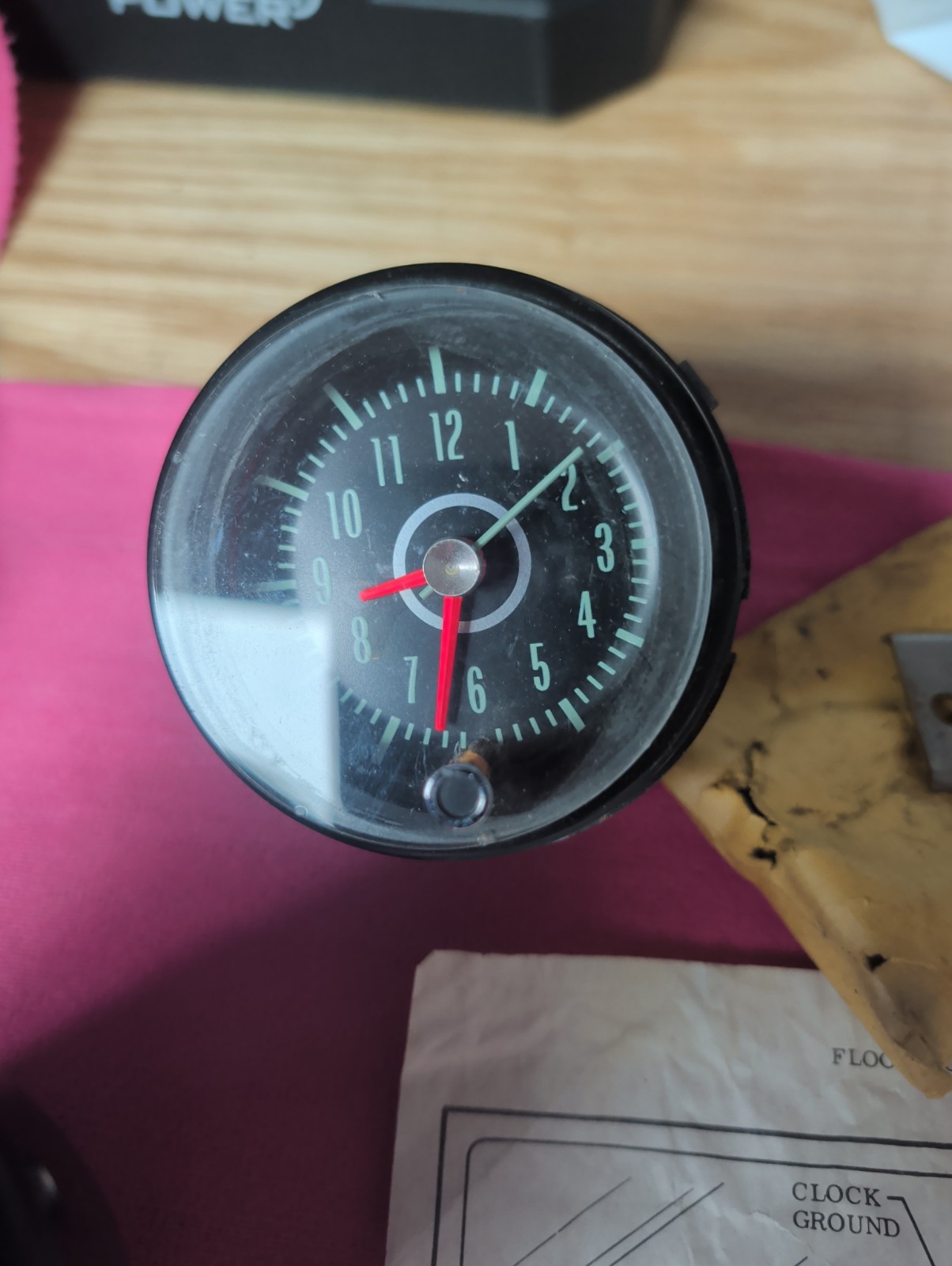 1969 Or Newer Gm Camaro Chevelle Clock 1969 Or Newer Gm Camaro Chevelle Clock