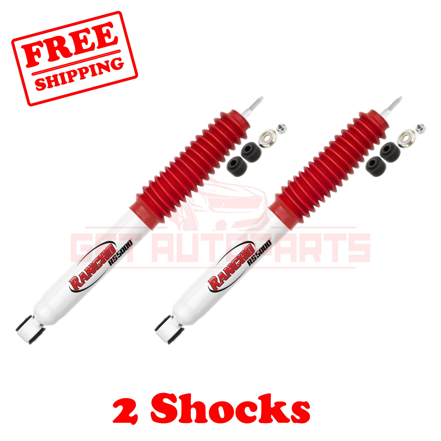 03-13 Dodge Ram 2500 4WD RS5000X Rancho Front Shocks