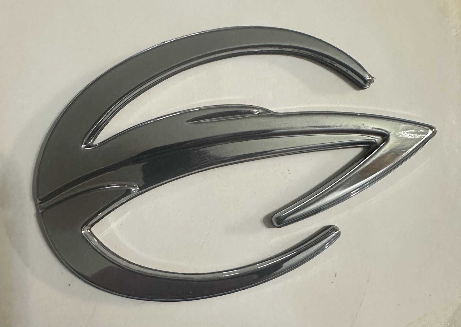 NEW OEM CROWNLINE BOAT SILVER (CHROME) 2.77x4.27\