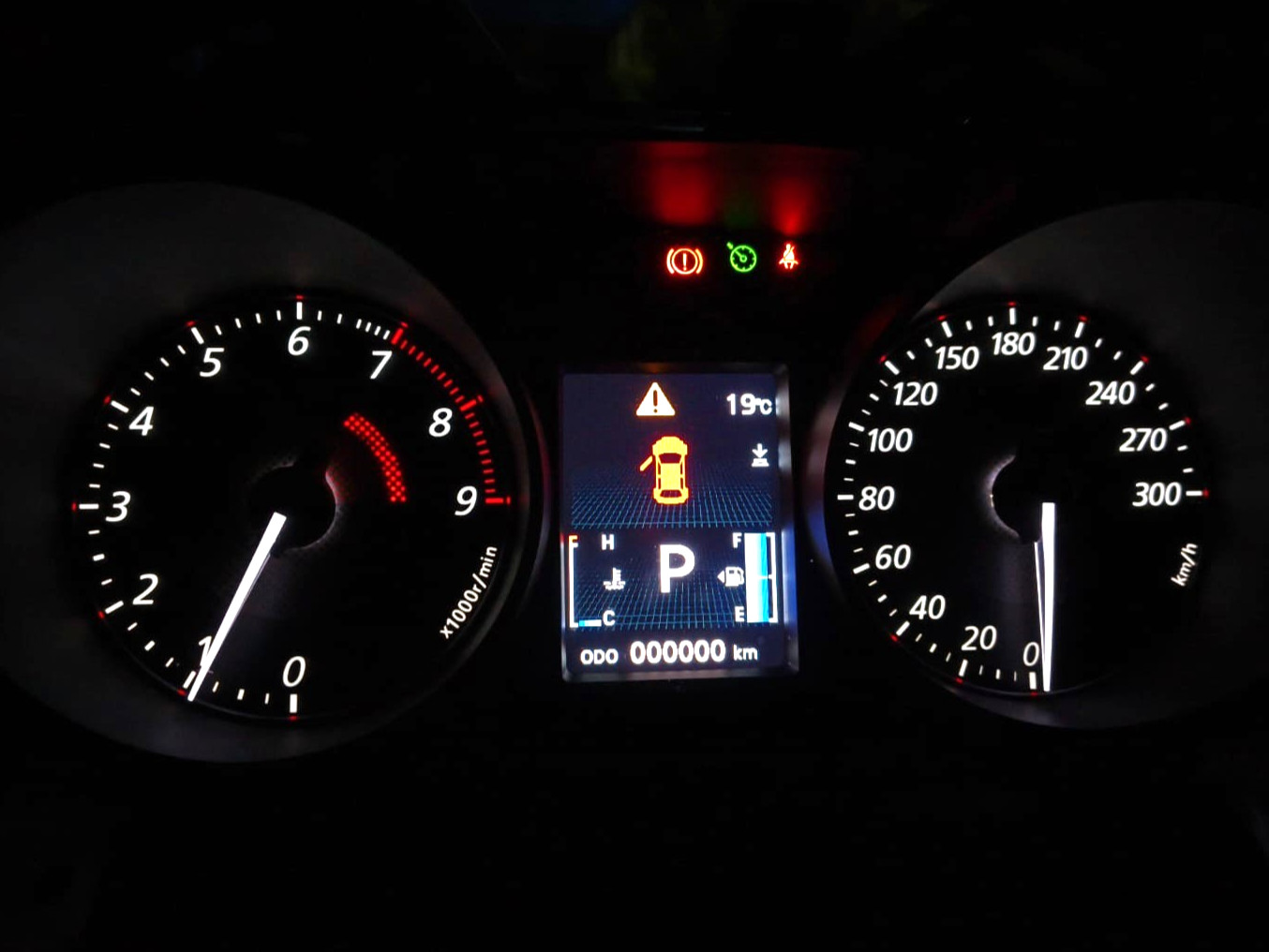 Mitsubishi Lancer Evolution X Dials speedo faces gauges OEM European KMH