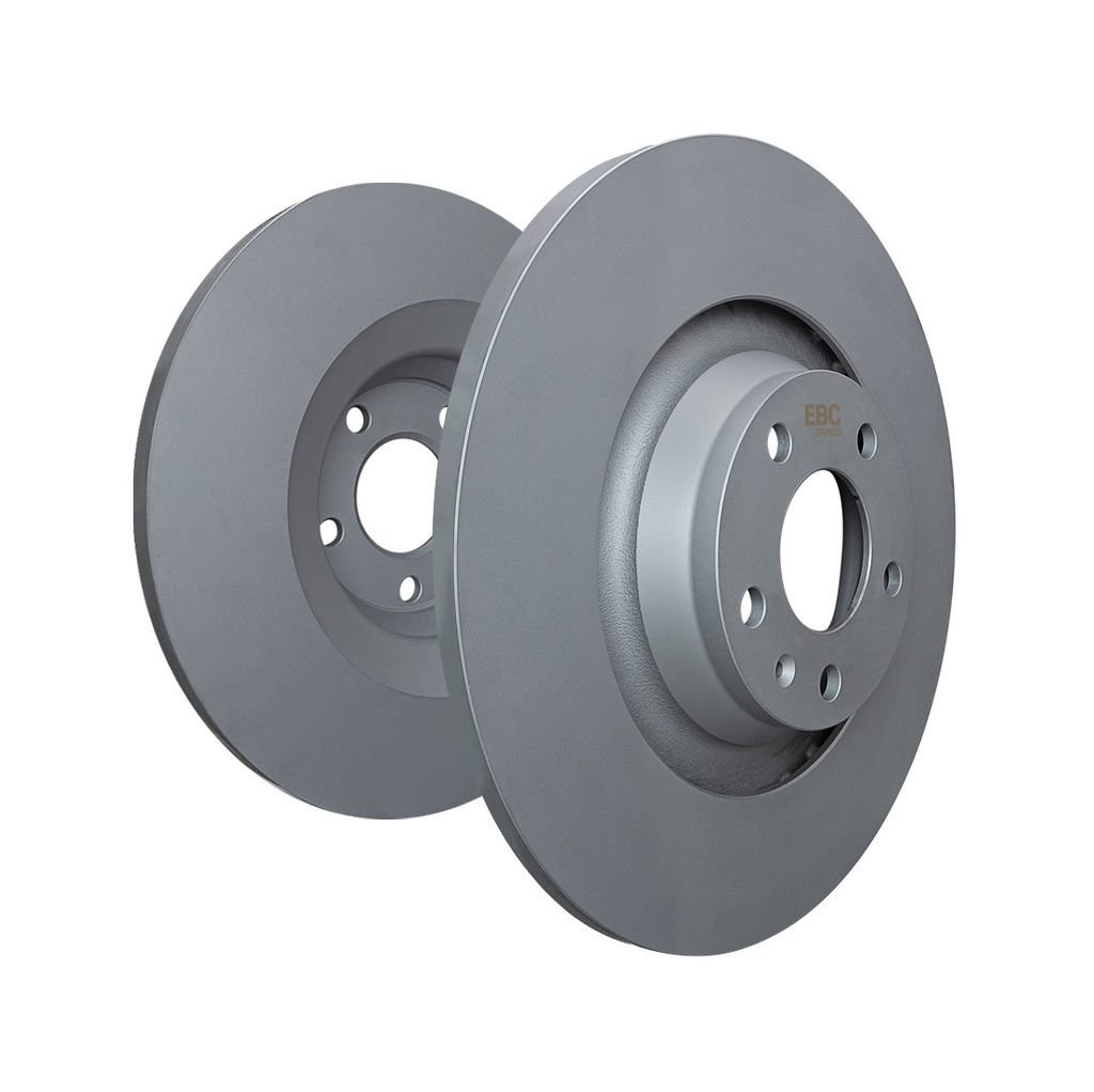 NEW EBC RK7331 Premium OEM Replacement Brake Rotors - Rear Set